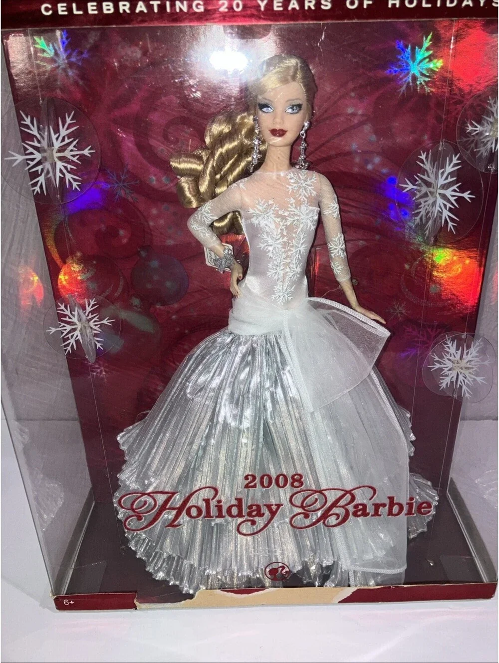 Holiday Barbie Doll 2008 Mattel Barbie Collector Factory Sealed NEW